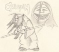 Crispin ready for combat!